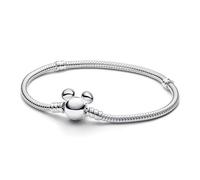 Pandora 593061C00-17 - Disney Micky Maus Verschluss Schlangen-Gliederarmband - Sterling Silber - 17 cm
