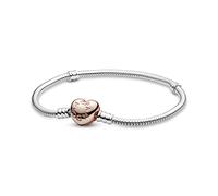 Pandora Armband - mit Herz-Verschluss - 580719 silber
