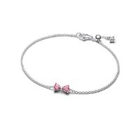 Pandora 594234C01-16 - Schleife Kettenarmband - Sterling Silber - Zirkonia Pink - 16 cm