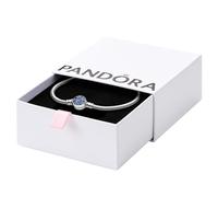 Pandora 599288C01 Damen-Armband Funkelnde Blaue Scheibe Silber 18 cm