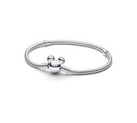 Pandora 593061C00-18 - Disney Micky Maus Verschluss Schlangen-Gliederarmband - Sterling Silber - 18 cm