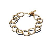 Pandora ESSENCE 563864C00-2 - organisch geformtes Gliederarmband DELUX - Gelbgold Vergoldung - 20 cm