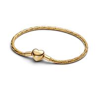 Pandora 564236C00 Damen-Armband Facettiert mit Herzverschluss Goldfarben 20 cm