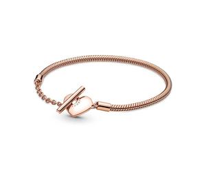 Pandora Armband - Heart T-Bar - 589285C00 roségold