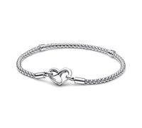 Pandora Schmuck 592453C00 Charm-Armband für Damen Silber 925 Nietenkette 17 cm