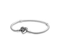 Pandora Schmuck 598827C01 Damen-Armband Moments Familienstammbaum Herz-Verschluss, 20 cm