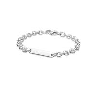Armband -gravierbares Plättchen- Pandora Silberfarben 52822/90X
