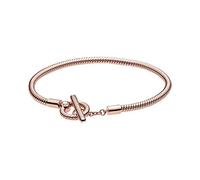 PANDORA Armband Moments T-Bar-Verschluss rosévergoldet 589087C00