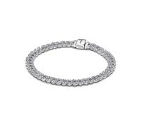 Pandora 593008C01 Damen-Armband Silber Zeitloses Pavé 18 cm
