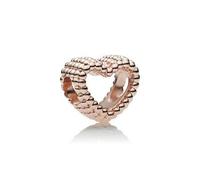 Pandora Bead - Charm Beaded Heart PANDORA RO