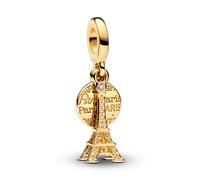 Pandora Bead - Charm Engravable Eiffel Tower 14K