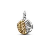 Pandora Bead - Charm, Sterling silver and 14k Gold-plated