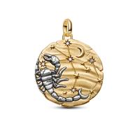 Pandora Bead - Charm, Sterling silver and 14k Gold-plated