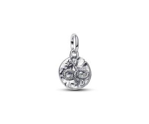 Pandora Bead - Medaillons Infinity Snake Charm Sterling silver