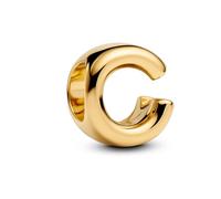Pandora 763949C00 Buchstabe C - Alphabet - Gelbgold Vergoldung
