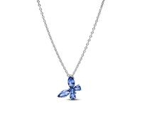 Pandora 394232C01-45 - Schmetterling Anhänger Halskette - Sterling Silber - Steinmix Blau - 45 cm