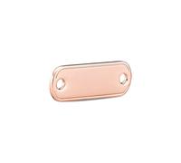 Pandora ME Element - 789677C00 - Styling Gravurplatte blanko - Roségold Vergoldung