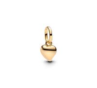 PANDORA Mini Anhänger Herz Goldfarben 763691C00