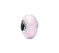 PANDORA Moments Schillerndes Rosafarbenes Charm Moments Collection, kompatibel Moments Armbändern, 791691C03