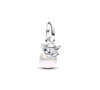 Pandora ME 793108C01 - Amor Mini-Charm-Anhänger - Sterling Silber - Zuchtperle Weiß