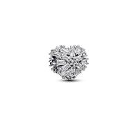 Pandora Charm Funkelndes Herz 794240C01 – Sterling‑Silber Zirkonia – kompatibel mit Moments