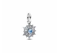 Pandora 794209C01 - Disney Eiskönigin Elsa Schneeflocke Charm - Sterling Silber - Steinmix Blau