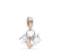 Pandora Schmuck 787785CZ Rose Charm-Anhänger Perfect Family