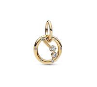 Pandora Schmuck 762719C01 Charm-Anhänger Sternzeichen Widder Goldfarben
