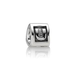 Pandora Charm - Buchstabe - 790323U silber