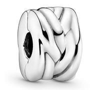 Pandora Charm Clip Geflochten Silber 791774 791774