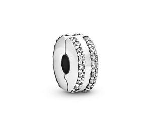 PANDORA Charm Clip Stopper "doppelte Linien" 798422C01