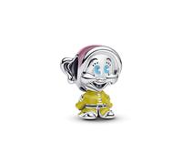 Pandora 793749C01 Charm - Disney Schneewittchen Dopey - Sterling Silber Emaille Grün