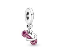 Pandora Charm - Dumbbell - 799545C01 rosa