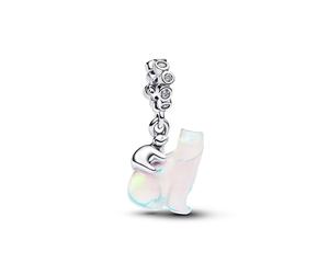 Pandora Charm - Eisbär Mutter & Junges - 794243C01 weiß