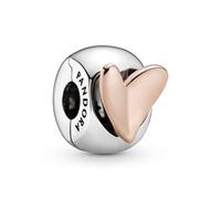 Pandora Charm - Freihand-Herz Clip - 788697C00 roségold
