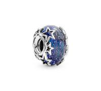 Pandora Charm - Galaxy Blue & Star - 790015C00 blau