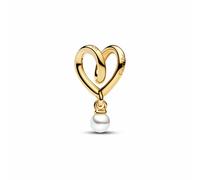 Pandora Charm Goldfarben Gewickeltes Herz 764138C01