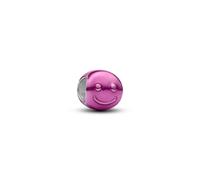 PANDORA Rosa Smiley Mini-Charm aus Sterling-Silber mit Emaille - 794815C01