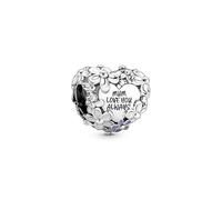 Pandora Charm - Heart - 791155C01 silber
