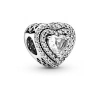Pandora Charm - Heart - 799218C01 silber