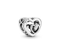 Pandora 790800C00 Verschlungene Unendlichkeits-Herzen Mom Charm - Sterling Silber