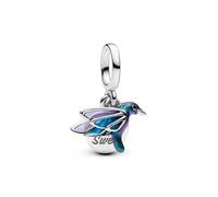 Pandora Charm - Hummingbird - 793746C01 blau