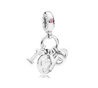 PANDORA - 796596FPC - I Love You - Charm Anhänger - Silber