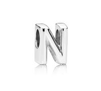 Pandora Charm - Letter N - 797468 silber