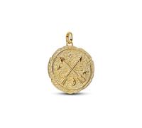 Pandora 764084C01 Anhänger Medaillon Goldfarben Gekreuzte Pfeile