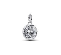 Pandora Me 793975C01 - Herz Medaillon-Charm Anhänger - Sterling Silber - Zirkonia - AMOR VINCIT OMNIA