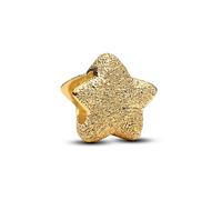 Pandora 764050C00 - Strukturierter Stern Mini-Charm - Gelbgold Vergoldung