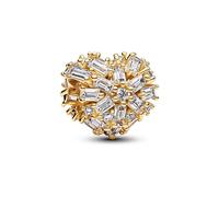 Pandora 764240C01 - Funkelndes Herz Charm - Gelbgold Vergoldung - Zirkonia