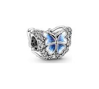 Pandora Schmuck 790761C01 Charm Silber Blauer Schmetterling