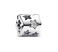 Pandora Schmuck 792827C01 Charm Ausgestanzter und Funkelnder Stern